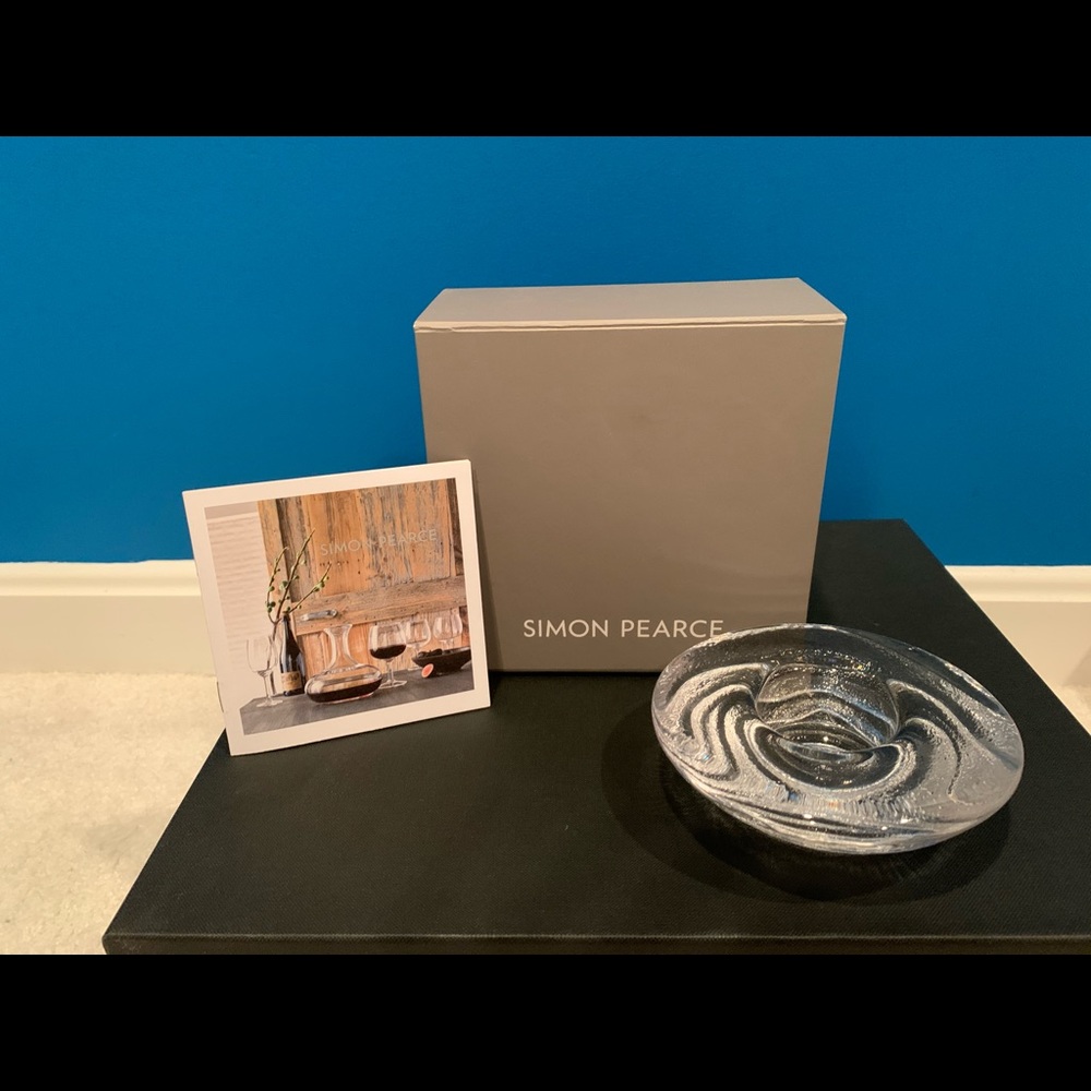 Simon Pearce tea light holder